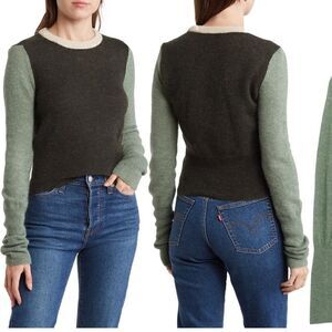 Rag&Bone Lindsay crew neck alpaca sweater size XS